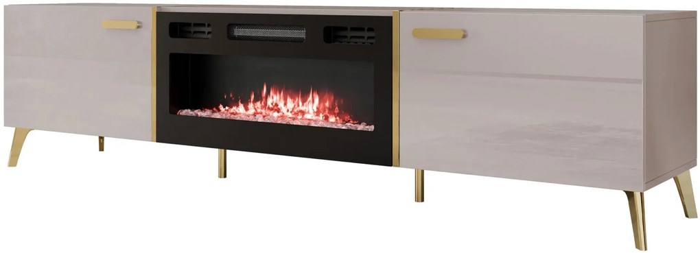 Έπιπλο τηλεόρασης Picru 2D EF plus-Cashmere - 214.00Χ38.00Χ50.00cm