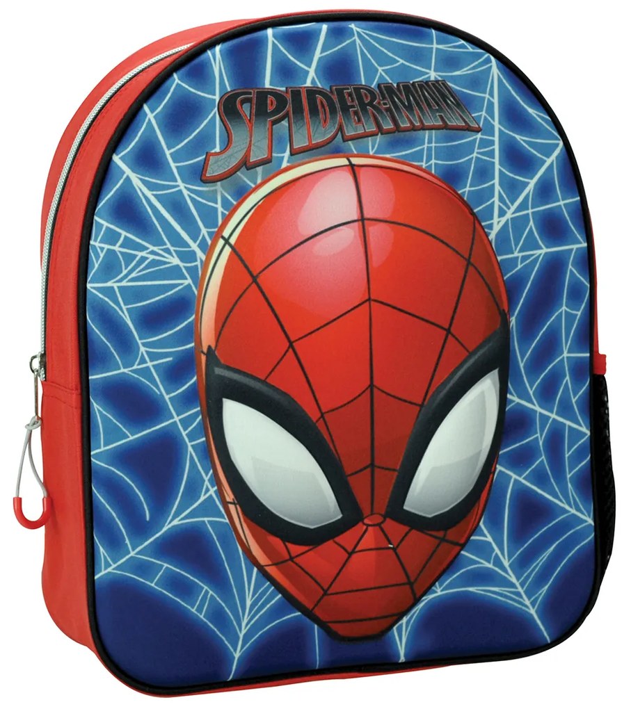 Σχολική Τσάντα Νηπιαγωγείου (30x11x34) Gim 3D Spiderman Frame 337-10050