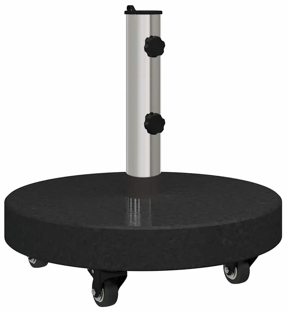 vidaXL Βάση ομπρέλας Μαύρο 45 x 45 x 45 cm Γρανίτης