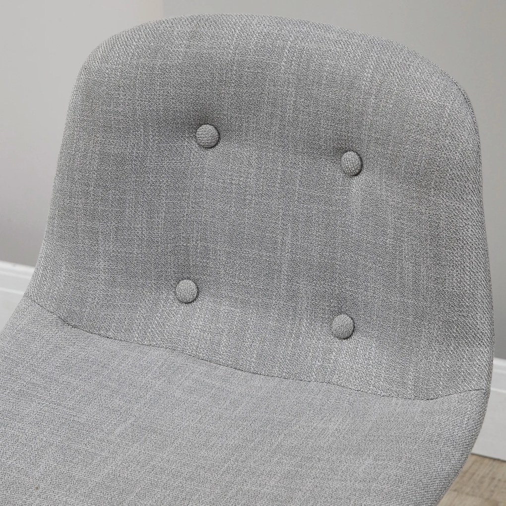 HOMCOM Τραπέζι Μπαρ με Σκαμπό σε Βιομηχανικό Στυλ, Καπιτονέ, 120 cm x 60 cm x 91 cm, Ανοιχτό Γκρι