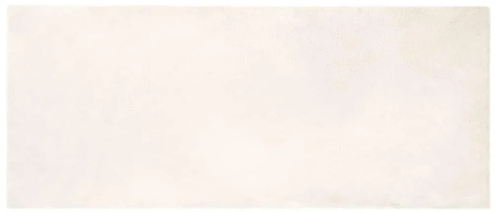 vidaXL Χαλιά Ψεύτικου Κουνελιού Olite Λευκό 80 x 200 cm Πολυεστέρας