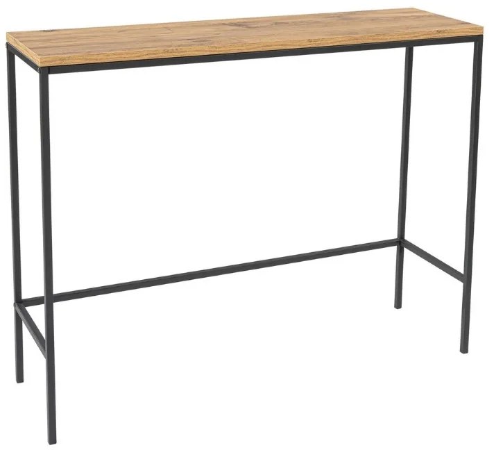 Κονσόλα Canva Megapap χρώμα atlantic pine 100x30x80εκ.