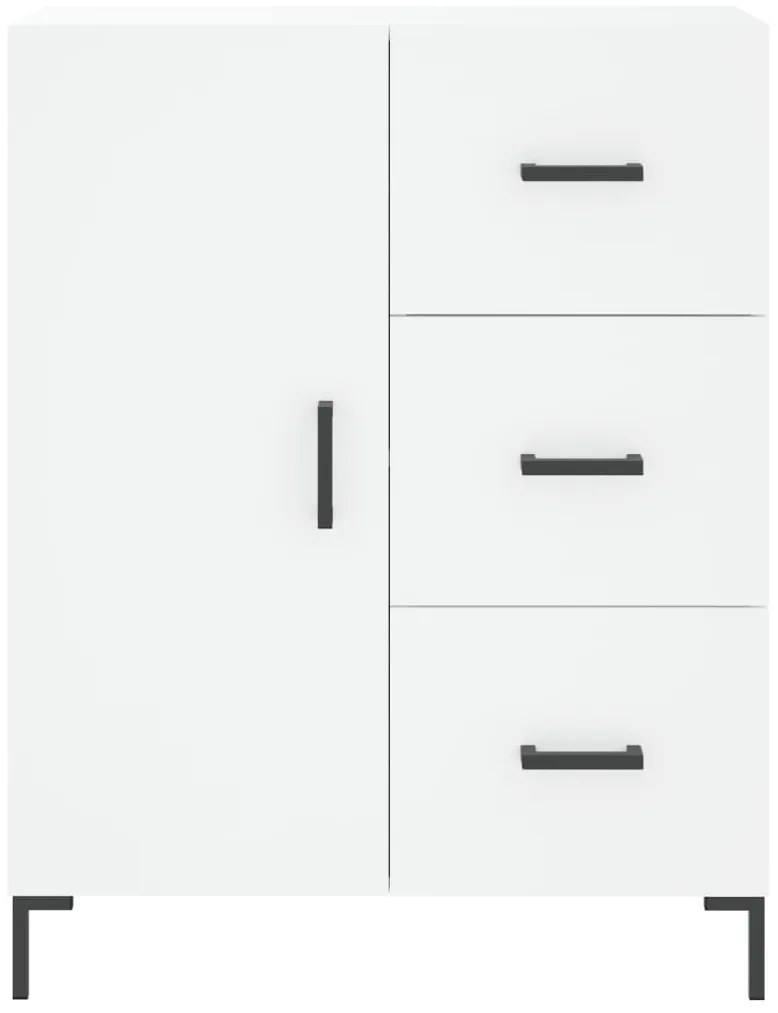vidaXL Ντουλάπι Λευκό 69,5 x 34 x 90 εκ. από Επεξεργασμένο Ξύλο