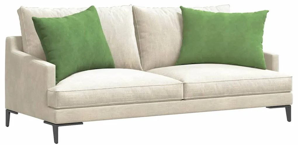 vidaXL Μαξιλάρι Καναπέ 2 pcs Ανοιχτό πράσινο 70 x 50 cm