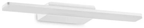 Απλίκα Φωτιστικό Τοίχου LED 12W Λευκό ΙΡ54 45cm Make-Up 287652 Ideal Lux 287652