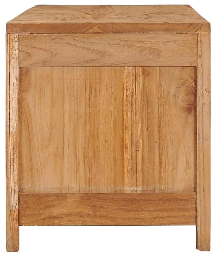 vidaXL Έπιπλο Τηλεόρασης 100 x 30 x 35 εκ. από Μασίφ Ξύλο Teak