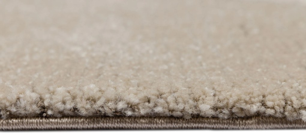 Deluxe 70 μπεζ μοκέτα ανάγλυφη με ρίγες  - Colore Colori 1,30x1,90