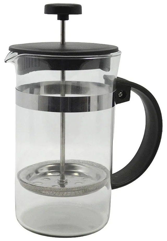 Καφετιέρα Γαλλικού Με Έμβολο 829781 600ml Black-Clear Ankor Plastic, Glass