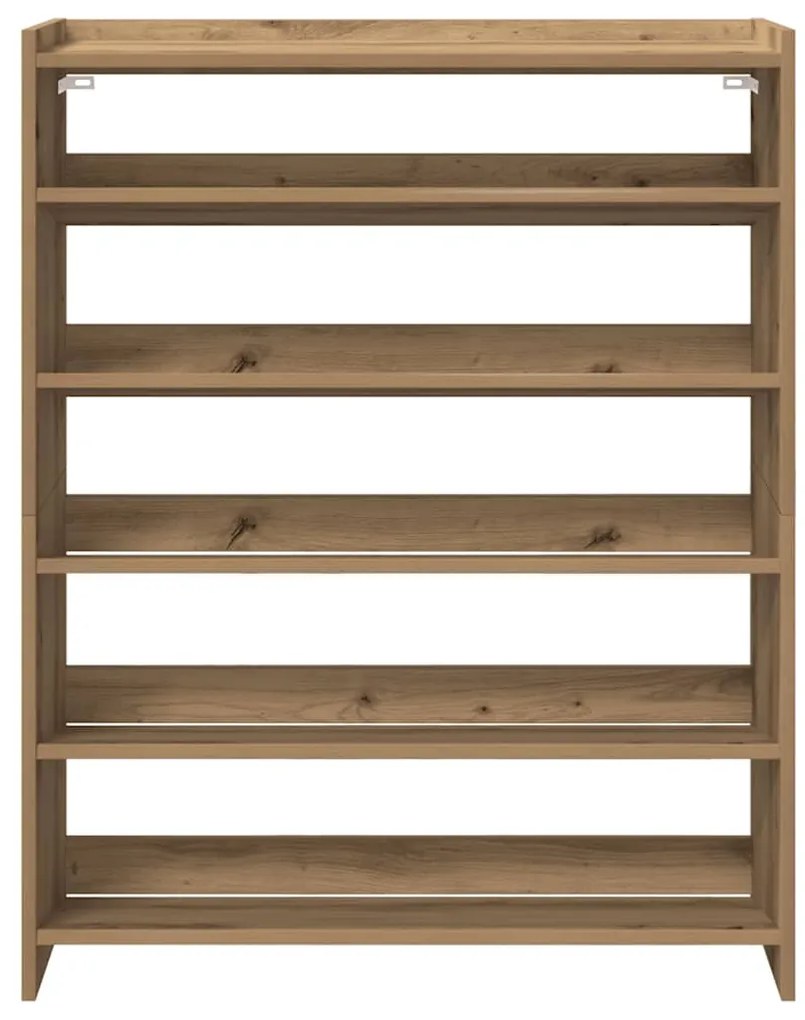Ράφι παπουτσιών Artisan Oak 80x25x100 cm Κατασκευασμένο ξύλο - Καφέ