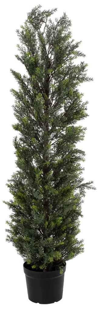 GloboStar® Artificial Garden LEMON CYPRESS 20152 Τεχνητό Διακοσμητικό Φυτό Λεμονόκυπάρισσο Υ150cm