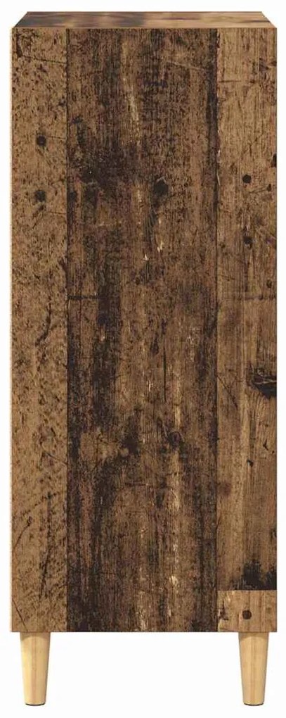 vidaXL Πλαϊνό γραφείο Παλιό ξύλο 57 x 35 x 89.5 εκ Επεξεργασμένο ξύλο