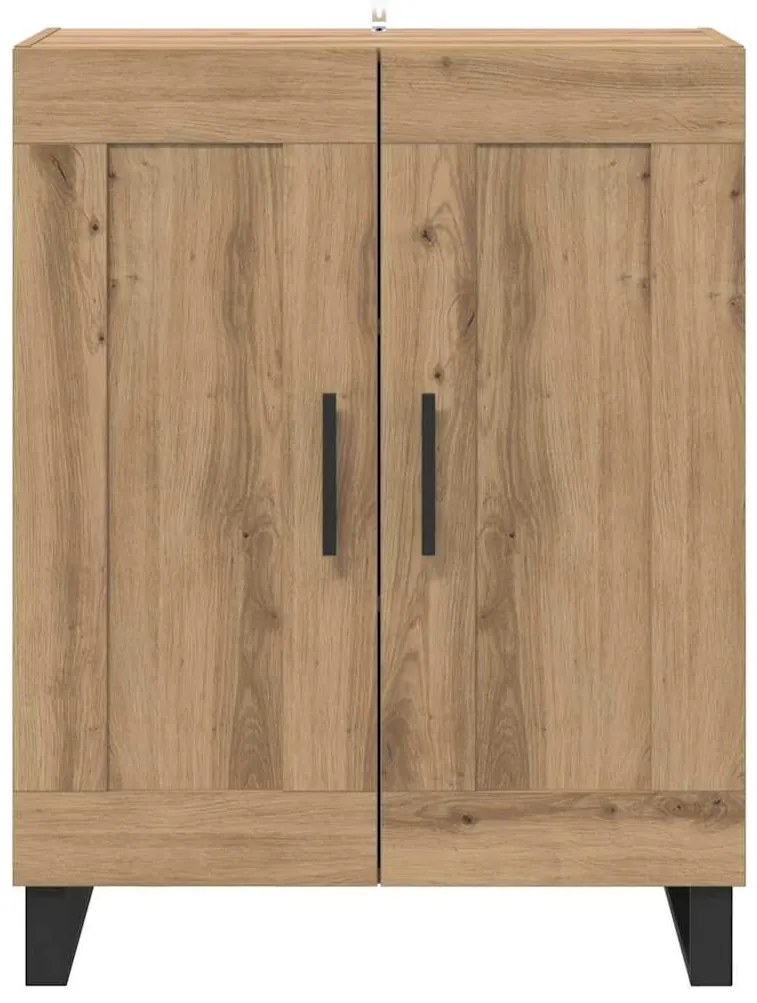 vidaXL Πλαϊνό γραφείο Artisan Oak 69,5 x 34 x 90 εκ.