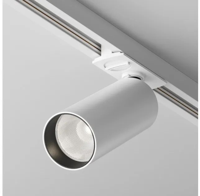 Σποτ Ράγας Unity LED 12W Λευκό 4000Κ Focus Led TR021-1-12W4K-W-W Maytoni TR021-1-12W4K-W-W