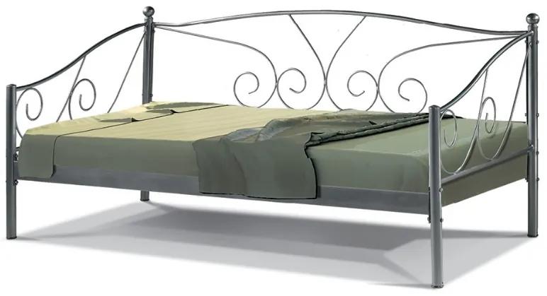 Kαναπές Κρεβάτι Kυβέλη τριθέσιος μεταλλικός 110x200 με επιλογή χρώματος ( Ασ.Σφυρ/το)