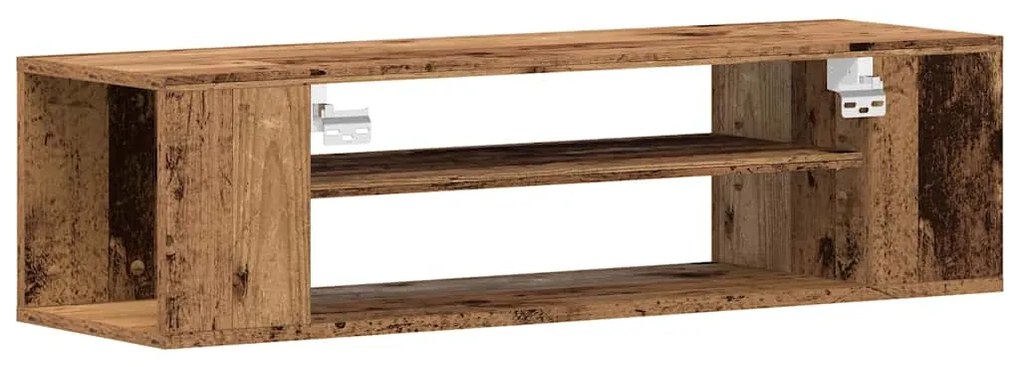 vidaXL Κάβο Τηλεόρασης Τοίχου από Παλιό Ξύλο 100x30x26,5 εκ Επεξεργασμένο Ξύλο