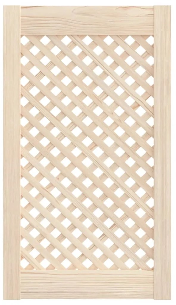 vidaXL Πορτάκια με Πλέγμα 2 Τεμ. 39,5x69 εκ. από Μασίφ Ξύλο Πεύκου