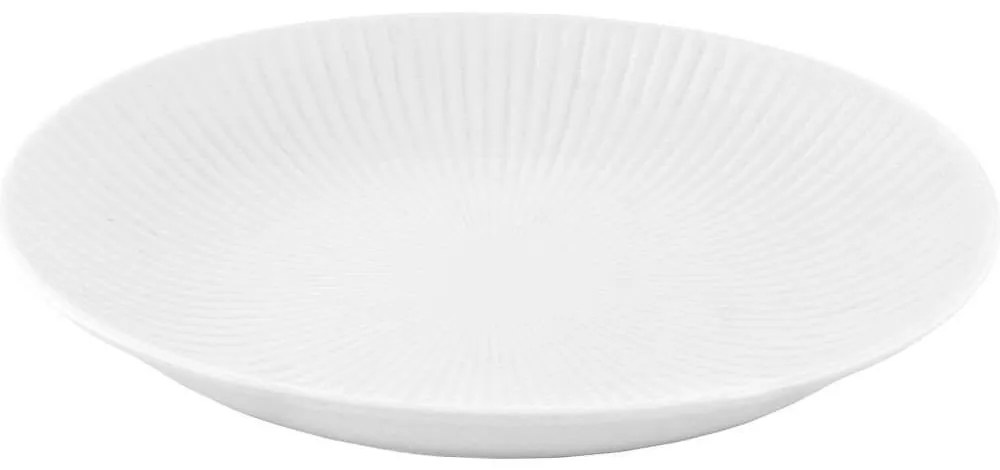 Πιάτο Στρογγυλό Βαθύ Πορσελάνινο PR00200523 23cm White Oriana Ferelli® Πορσελάνη