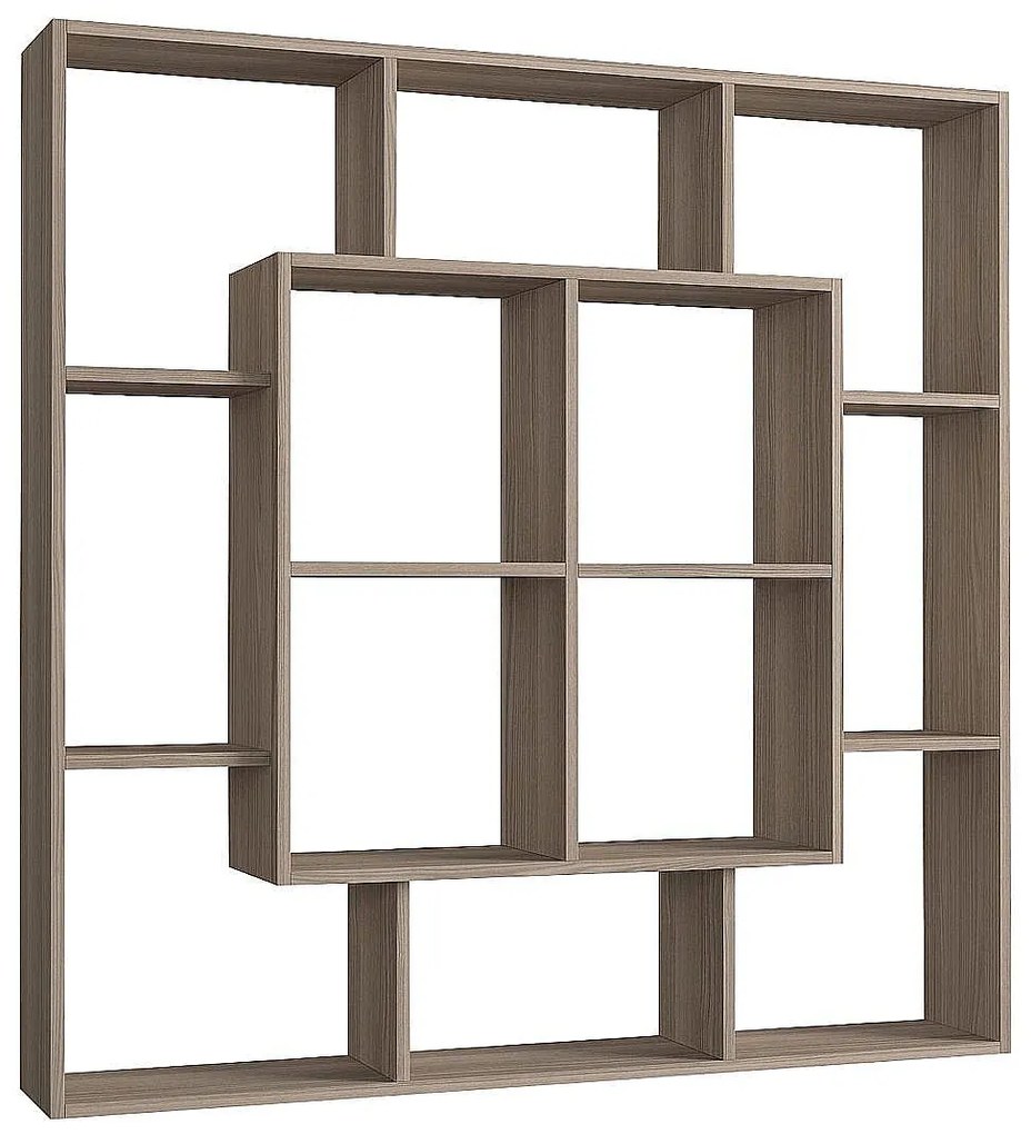 Βιβλιοθήκη ArteLibre NISIROS Cordoba Μοριοσανίδα/Μελαμίνη 136x22x136cm-14410279