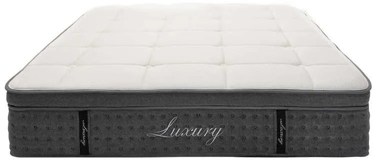 Στρώμα Luxury pakoworld pocket spring+gel memory foam+latex 34-36cm 150x200εκ