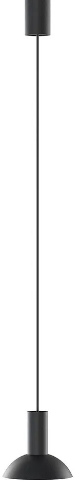Φωτιστικό Οροφής Hermanos C 8192 15.5x130cm 10W 1xGU10 Black Nowodvorski