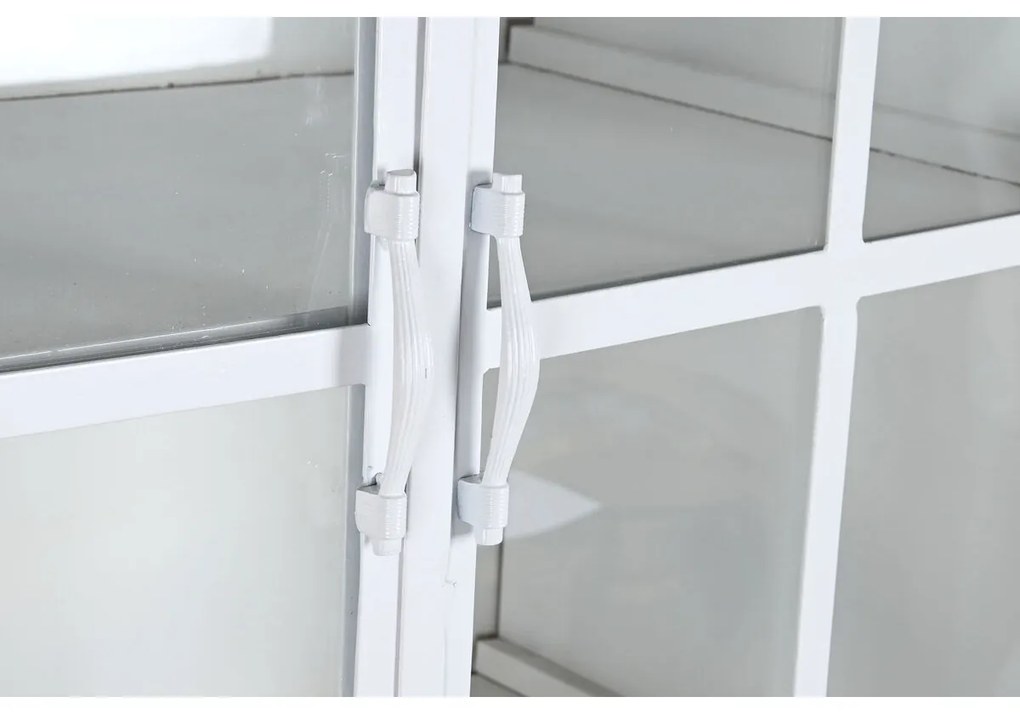 Ράφια DKD Home Decor Λευκό Μαύρο Μέταλλο Ξύλο από Μάνγκο 170 x 45 x 200 cm