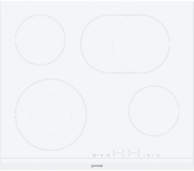 Gorenje ECT643WCSC Κεραμική Εστία Αυτόνομη 60x52εκ. Λευκή