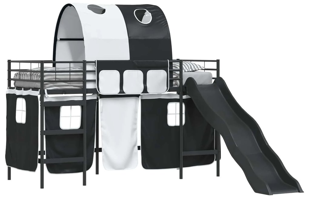 vidaXL Μαύρο 90 x 190 cm