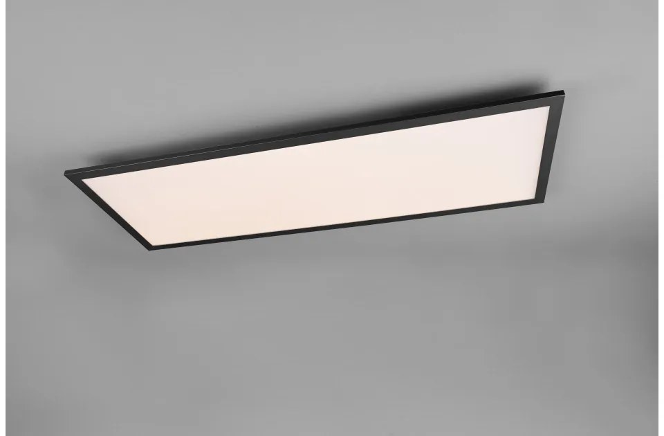 Φωτιστικό Οροφής Εξωτερικό Πάνελ LED 33,5W 80x30cm 3CCT Gamma Trio Lighting-R62868032-Μαύρο R62868032