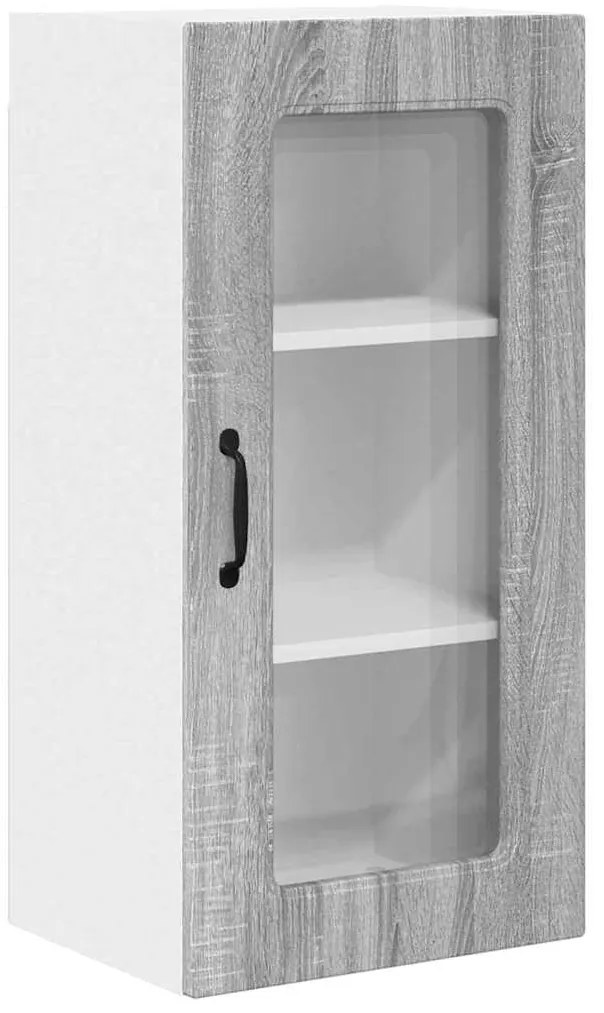 vidaXL Ντουλάπα Κουζίνας Kalmar 2 pcs Γκρίζο Σονομα 40 x 31 x 80 εκ.