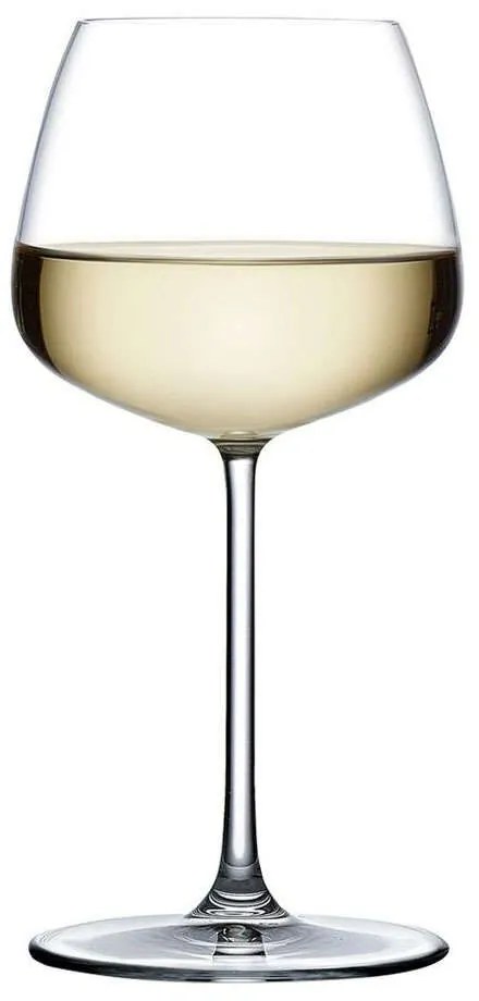 Ποτήρι Κρασιού (Σετ 6Τμχ) Nude Mirage NU66092-6 425ml Φ6,8x19,8cm Clear Espiel Glass