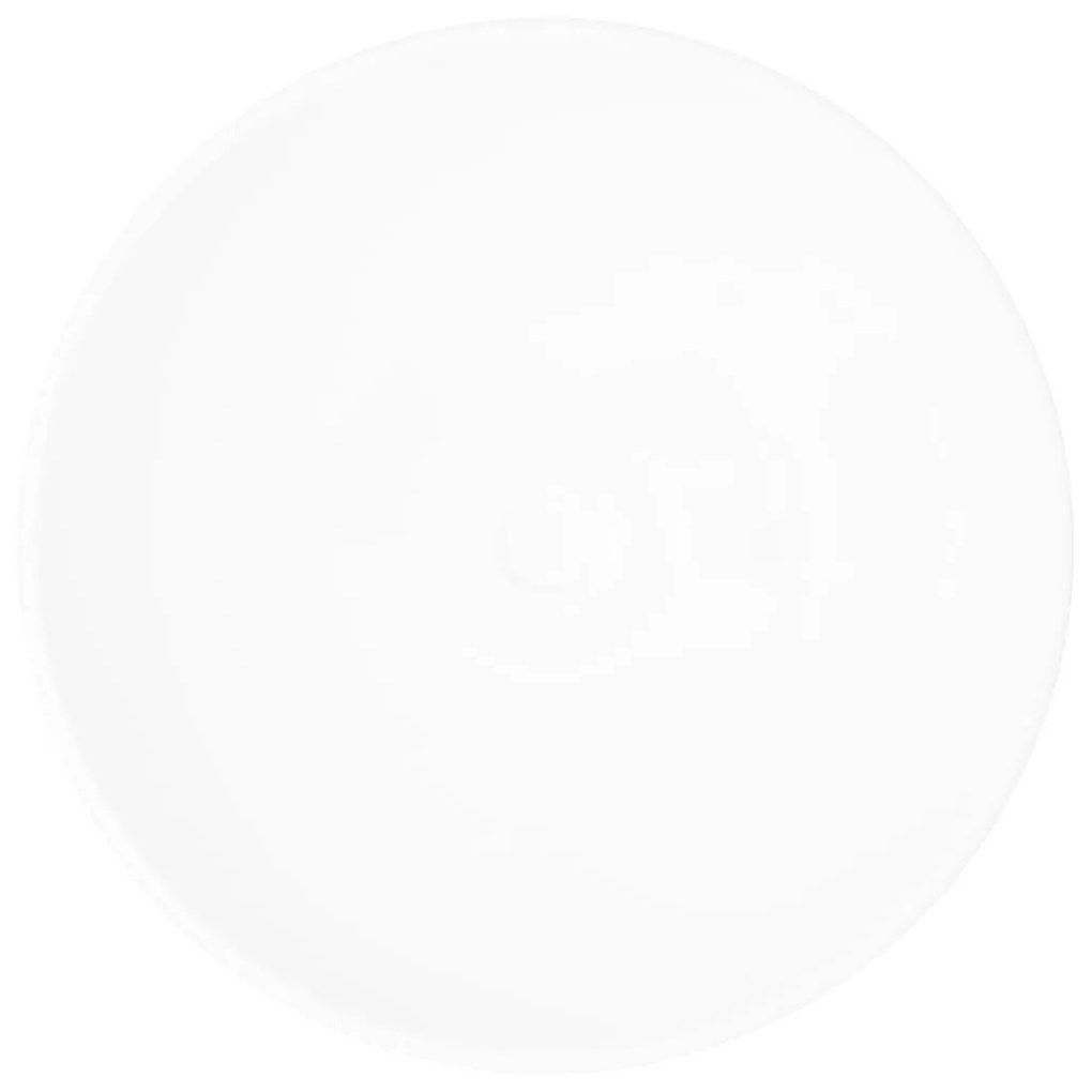 Νιπτήρας Μπάνιου Στρογγυλός Λευκός Κεραμικός