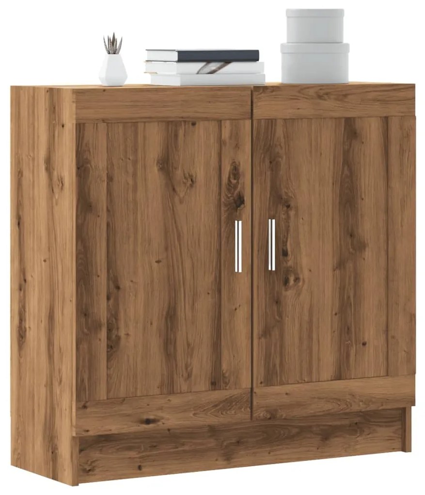 Βιβλιοθήκη Artisan Δρυς 82,5x30,5x80 εκ. Επεξεργασμένο Ξύλο