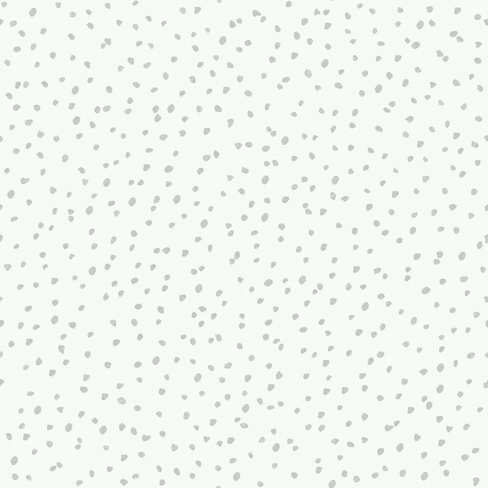 Παιδική Ταπετσαρία Τοίχου Dots L99309 Γκρι 53 cm x 10 m