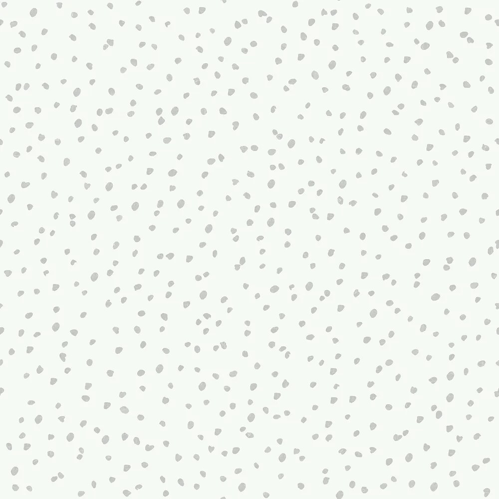 Παιδική Ταπετσαρία Τοίχου Dots L99309 Γκρι 53 cm x 10 m