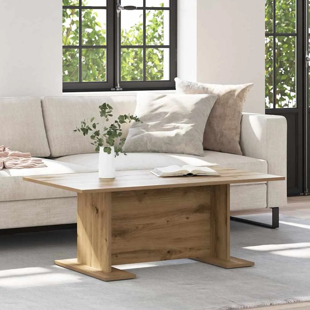 vidaXL Τραπεζάκι σαλονιού Άλλο artisan δρυς 103.5 x 60 x 40 εκ