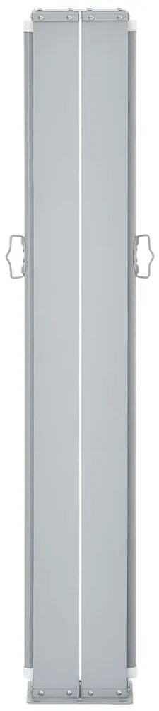 vidaXL Σκίαστρο Πλαϊνό Συρόμενο Βεράντας Διπλό Κρεμ 170 x 600 εκ.