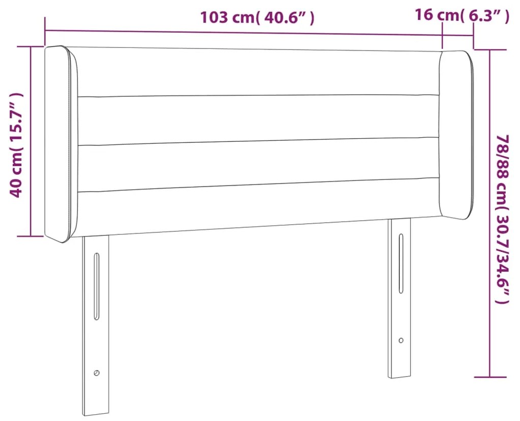 ΚΕΦΑΛΑΡΙ ΜΕ ΠΤΕΡΥΓΙΑ TAUPE 103X16X78/88 ΕΚ. ΥΦΑΣΜΑΤΙΝΟ 3118902