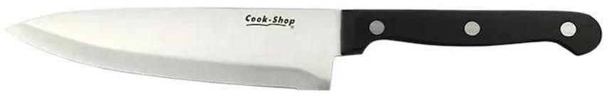 Μαχαίρι Chef SB-001P/CP2-0 16cm Black-Silver Ανοξείδωτο Ατσάλι