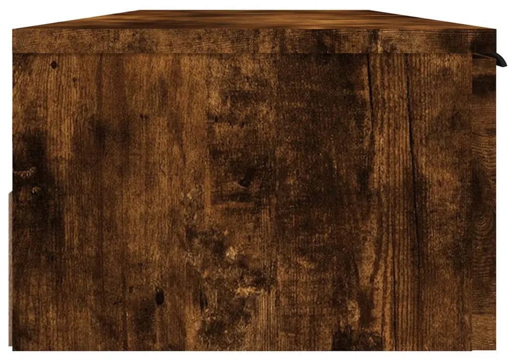 vidaXL Ντουλάπι Τοίχου Καπνιστή Δρυς 102x30x20 εκ. Επεξεργασμένο Ξύλο