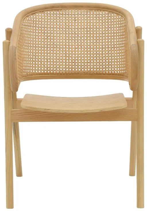 Καρέκλα - Πολυθρόνα Wenzy φυσικό μασίφ ξύλο toon 58x58x82εκ 58x58x82 εκ.