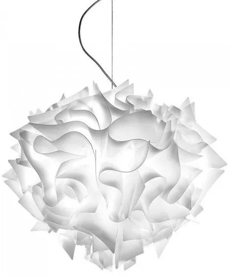 Κρεμαστό Φωτιστικό Οροφής 2xΕ27 Φ42 cm Veli Slamp VELSS00WHT01T00000EU Λευκό