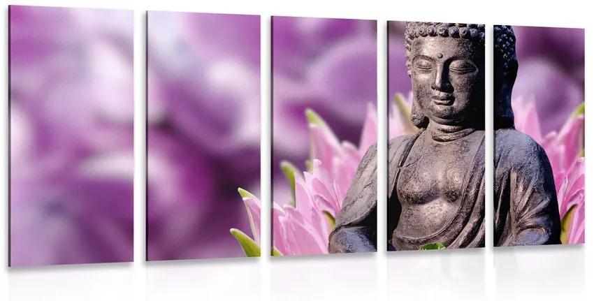 Εικόνα 5 μερών ειρηνικός Βούδας