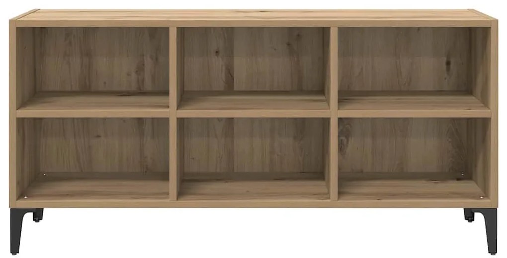 vidaXL Ντουλάπι TV Καφέ 69.5 x 30 x 50 εκ. Επεξεργασμένο ξύλο