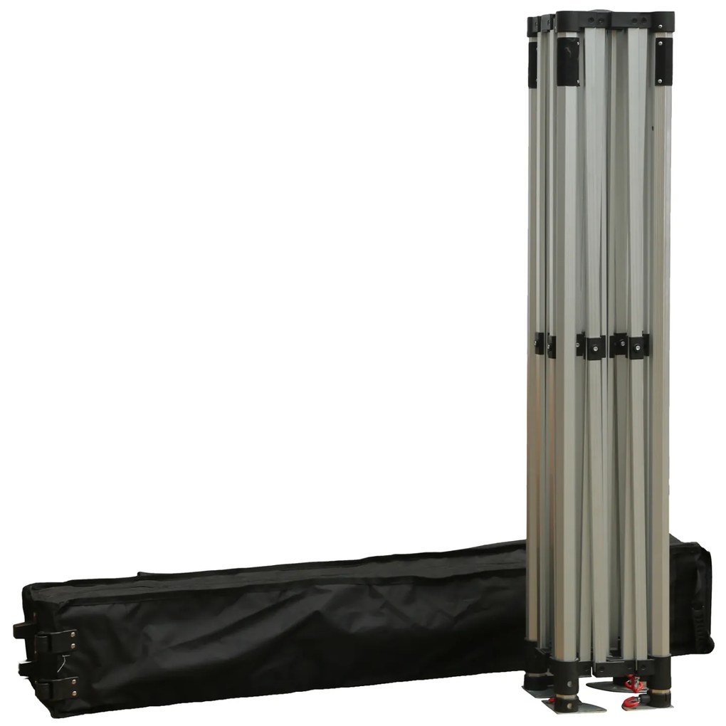 GAZEBO ΕΠΑΓΓΕΛΜΑΤΙΚΟ ΒΑΡΕΩΣ ΤΥΠΟΥ CRESSEN HM21097 ΠΤΥΣΣΟΜΕΝΟ ΑΛΟΥΜΙΝΙΟΥ 3x3x3,4Yμ