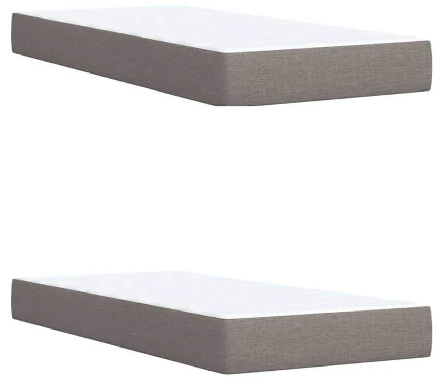 ΚΡΕΒΑΤΙ BOXSPRING ΜΕ ΣΤΡΩΜΑ TAUPE 200X200 ΕΚ. ΥΦΑΣΜΑΤΙΝΟ 3286784