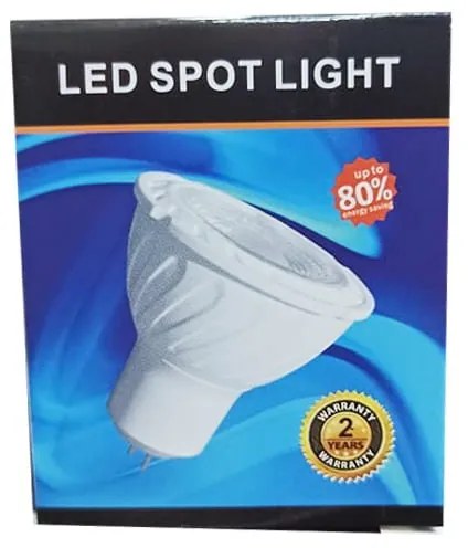 LED σποτάκι 7W GU5.3 θερμό λευκό - LED SPOT LIGHT WARM WHITE