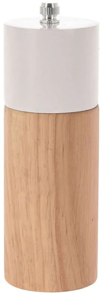Μύλος Πιπεριού Acacia 170485150 5,5x5,5x16,5cm Natural-White Marva Ceramic,Wood