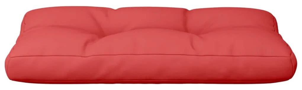 vidaXL Μαξιλάρι Παλέτας Κόκκινο 70 x 40 x 12 εκ. Υφασμάτινο