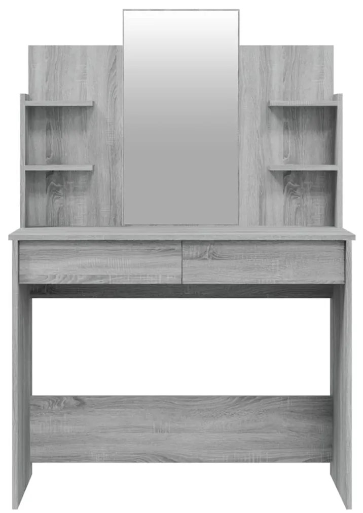 vidaXL Μπουντουάρ Σετ Sonoma Δρυς 96x40x142 εκ.