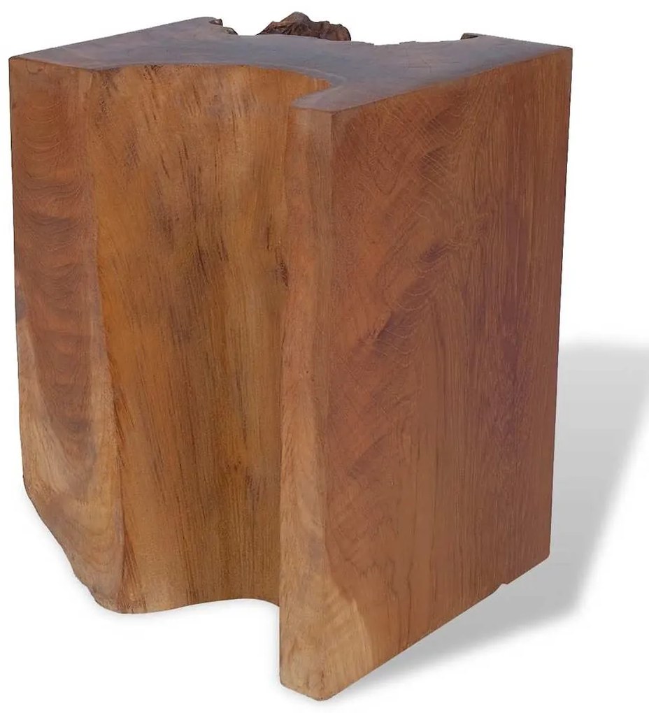 vidaXL Σκαμπό από Μασίφ Ξύλο Teak